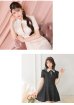 画像15: XSサイズあり【ROBE de FLEURS/ローブドフルール】ツイード/ 襟付きジップ/ フレア/ ミニドレス/ キャバドレス[OF2]