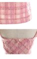 画像14: XSサイズあり【ROBE de FLEURS/ローブドフルール】ラメツイード/ 大粒ビジュー/ フリル/ タイト/ ミニドレス/ キャバドレス[OF2]