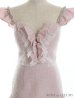 画像12: XSサイズあり【ROBE de FLEURS/ローブドフルール】スプリングツイード/ パール/ フリル/ セットアップ/ ミニドレス/ キャバドレス[OF2]