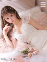 XSサイズあり【ROBE de FLEURS/ローブドフルール】スパンコール/ フラワーレース/ セットアップ/ ノースリーブ/ ミニドレス/ キャバドレス[OF2]