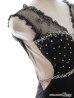 画像10: 【ROBE de FLEURS Glossy/ローブ・ド・フルール グロッシー】スパンコール付きレース/ ノースリーブ/ ストレッチ/ サイドチュール/ タイト/ ミニドレス/ キャバドレス[OF2]