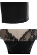 画像13: 【ROBE de FLEURS Glossy/ローブ・ド・フルール グロッシー】スパンコール付きレース/ ノースリーブ/ ストレッチ/ サイドチュール/ タイト/ ミニドレス/ キャバドレス[OF2]