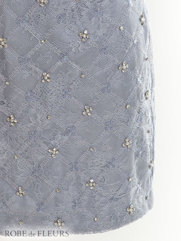 画像16: XSサイズあり【ROBE de FLEURS/ローブドフルール】リボン/ 襟付き/ フリル/ サイドシアー/ ビジュー/ タイト/ ミニドレス/ キャバドレス[OF08]