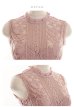 画像13: Lサイズあり【DEA. by ROBE de FLEURS/ディアバイローブドフルール】マーメイド/ ケミカルレース/ ノースリーブ/ ワンピース/ ミモレ丈/ ミディアムドレス/ キャバドレス[OF2]