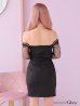 画像8: 【ROBE de FLEURS Glossy/ローブ・ド・フルール グロッシー】アメスリ/ ビジューホルター/ レース/ チュールスリーブ/ 長袖/ 袖あり/ タイト/ ミニドレス/ キャバドレス[OF2]