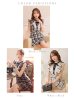 画像15: XSサイズあり【ROBE de FLEURS/ローブドフルール】クラシカルリボン/ ラメツイード/ フレア/ ミニドレス/ キャバドレス[OF2]
