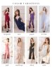 画像49: 【ROBE de FLEURS Glossy/ローブ・ド・フルール グロッシー】マーメイド/ バックレースアップ/ キャミ/ ビジュー/ アシンメトリーフリル/ タイト/ マキシ丈/ キャバドレス[OF2]