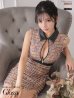 画像29: 【XS-Lサイズあり☆】【ROBE de FLEURS Glossy/ローブ・ド・フルール グロッシー】襟フロントジップ/ ツイード/ ハイウエスト/ レザー/ タイト/ ミニドレス/ キャバドレス[OF2]