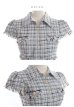 画像28: XS-Lサイズあり【DEA. by ROBE de FLEURS/ディアバイローブドフルール】ジッパー/ 襟付き/ 半袖/ 袖あり/ スプリングツイード/ タイト/ ミニドレス/ キャバドレス[OF2]