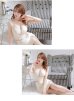 画像8: XSサイズあり【ROBE de FLEURS Glossy/ローブ・ド・フルール グロッシー】スプリングツイード/ ジップ/ フロントロックデザイン/ セットアップ/ タイト/ ミニドレス/ キャバドレス[OF2]