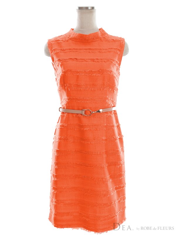 画像45: 門りょうちゃん着用☆XS-Lサイズあり【DEA./ディア】フリンジ/ ベルト/ シンプル/ ワンカラー/ ミニドレス/ キャバドレス【OF08】