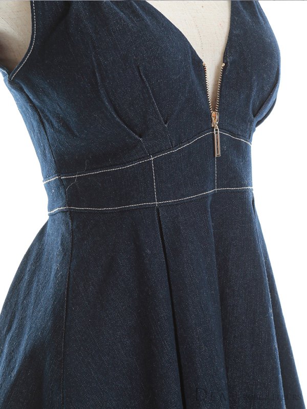 画像31: Lサイズあり【DEA./ディア】ショルダーリボン/ チュール/ フレア/ Aライン/ ストレッチ/ ミディアム丈/ ワンピース/ キャバドレス【OF08】