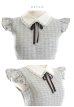 画像18: XSサイズあり【ROBE de FLEURS/ローブドフルール】ラメツイード/ リボン/ 襟付き/ フリル/ ワンピース/ ミニドレス/ キャバドレス[OF2]