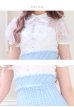 画像18: XSサイズあり【ROBE de FLEURS/ローブドフルール】パフスリーブ/ ラメツイード/ ビジュー/ 台形スカート/ ミニドレス/ キャバドレス[OF2]