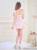 画像8: XSサイズあり【ROBE de FLEURS/ローブドフルール】スパンコール/ ドットチュール/ セットアップ/ノースリーブ/ フリル/ ミニドレス/ キャバドレス[OF2]
