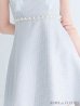 画像8: XS〜Lサイズあり【ROBE de FLEURS/ローブドフルール】レース/ ビジュー/ サマーツイード/ Aライン/ フレア/ ノースリーブ/ ミニドレス/ キャバドレス[OF2]