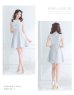 画像12: XS〜Lサイズあり【ROBE de FLEURS/ローブドフルール】レース/ ビジュー/ サマーツイード/ Aライン/ フレア/ ノースリーブ/ ミニドレス/ キャバドレス[OF2]