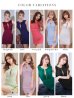 画像15: XSサイズあり【ROBE de FLEURS Glossy/ローブ・ド・フルール グロッシー】ジッパー/ シンプル/ ストレッチ/ ワンカラー/ ノースリーブ/ タイト/ ミニドレス/ キャバドレス[OF2]