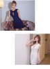 画像14: XSサイズあり【ROBE de FLEURS Glossy/ローブ・ド・フルール グロッシー】ジッパー/ シンプル/ ストレッチ/ ワンカラー/ ノースリーブ/ タイト/ ミニドレス/ キャバドレス[OF2]