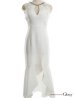 画像12: 【ROBE de FLEURS Glossy/ローブ・ド・フルール グロッシー】マーメイド/ バストカット/ サイドフラワーレース/ ワンカラー/ ロングドレス/ キャバドレスlong[OF2]