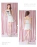 画像15: XS〜Lサイズあり【ROBE de FLEURS/ローブドフルール】 チュールリボン/ ツイード / ノースリーブ/ セットアップ/ ミニドレス/ キャバドレス[OF2]