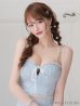 画像4: XSサイズあり【ROBE de FLEURS/ローブドフルール】マーメイド/ スパンコールレース/ ビジュー/ セットアップ/ キャミソール/ ミニドレス/ キャバドレス[OF2]