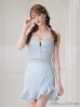 画像5: XSサイズあり【ROBE de FLEURS/ローブドフルール】マーメイド/ スパンコールレース/ ビジュー/ セットアップ/ キャミソール/ ミニドレス/ キャバドレス[OF2]