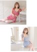 画像4: XSサイズあり【ROBE de FLEURS/ローブドフルール】リボンチュール/ ビジュー/ セットアップ/ タイト/ ミニドレス/ キャバドレス[OF2] (4)