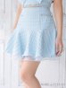 画像30: XSサイズあり【ROBE de FLEURS/ローブドフルール】フロントリボン/ セットアップ/ キャミソール/ ジャガード/ フレア/ ミニドレス/ キャバドレス[OF2]