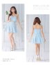 画像32: XSサイズあり【ROBE de FLEURS/ローブドフルール】フロントリボン/ セットアップ/ キャミソール/ ジャガード/ フレア/ ミニドレス/ キャバドレス[OF2]
