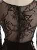 画像17: 【ROBE de FLEURS Glossy/ローブ・ド・フルール グロッシー】レーススリーブ/ 七分袖/ 長袖/ 袖あり/ スパンコール/ サイドリボン/ タイト/ ミニドレス/ キャバドレス[OF2]
