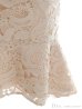 画像11: Lサイズあり【DEA. by ROBE de FLEURS/ディアバイローブドフルール】ケミカルレース/ フリル/ マーメイド/ ミディドレス/ キャバドレス[OF2]