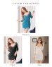 画像25: 【ROBE de FLEURS Glossy/ローブ・ド・フルール グロッシー】袖あり/ バストビジュー/ レーススリーブ/ 七分袖/ 長袖/ ストレッチ/ タイト/ ミニドレス/ キャバドレス[OF2]