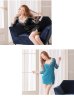 画像20: 【ROBE de FLEURS Glossy/ローブ・ド・フルール グロッシー】袖あり/ バストビジュー/ レーススリーブ/ 七分袖/ 長袖/ ストレッチ/ タイト/ ミニドレス/ キャバドレス[OF2]