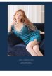画像21: 【ROBE de FLEURS Glossy/ローブ・ド・フルール グロッシー】袖あり/ バストビジュー/ レーススリーブ/ 七分袖/ 長袖/ ストレッチ/ タイト/ ミニドレス/ キャバドレス[OF2]