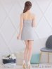 画像8: XSサイズあり【ROBE de FLEURS/ローブドフルール】クリスタルビジュー/ フロントジップ/ キャミソール/ ミニドレス/ キャバドレス[OF2]