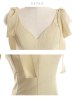 画像28: XS-Lサイズあり【DEA. by ROBE de FLEURS/ディアバイローブドフルール】ショルダーリボン/ マーメイド/ ノースリーブ/ ワンカラー/ ミモレ丈/ ミディアムドレス/ キャバドレス[OF2]
