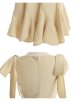 画像29: XS-Lサイズあり【DEA. by ROBE de FLEURS/ディアバイローブドフルール】ショルダーリボン/ マーメイド/ ノースリーブ/ ワンカラー/ ミモレ丈/ ミディアムドレス/ キャバドレス[OF2]