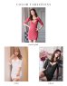 画像15: XSサイズあり【ROBE de FLEURS Glossy/ローブ・ド・フルール グロッシー】袖あり/ バックルフロント/ ジッパー/ ワンカラー/ ストレッチ/ タイト/ ミニドレス/ キャバドレス[OF2]