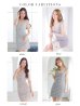 画像23: XSサイズあり【ROBE de FLEURS Glossy/ローブ・ド・フルール グロッシー】サマーニットツイード/ シンプル/ ノースリーブ/ タイト/ ミニドレス/ キャバドレス[OF2]