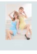 画像22: XSサイズあり【ROBE de FLEURS Glossy/ローブ・ド・フルール グロッシー】ジッパー/ ベルト/ キャミ/ セットアップ/ シンプル/ ワンカラー/ ミニドレス/ キャバドレス[OF2]