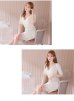 画像7: Lサイズあり【DEA. by ROBE de FLEURS/ディアバイローブドフルール】リブニット/ レース/ 半袖/ 五分袖/ 袖あり/ 膝丈/ タイト/ セットアップ/ ミディアムドレス/ キャバドレス[OF2]