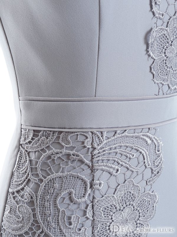 画像12: Lサイズあり【DEA./ディア】ケミカルレース/ アシンメトリー/ ミディアム丈/ 膝丈/ タイト/ ミニドレス/ ミディアムドレス/ キャバドレス【OF08】