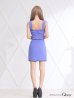 画像9: XSサイズあり【ROBE de FLEURS Glossy/ローブ・ド・フルール グロッシー】サイドジップ/ パイピング/ タイト/ セットアップ/ ミニドレス/ キャバドレス[OF2]