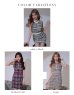 画像25: XSサイズあり【ROBE de FLEURS Glossy/ローブ・ド・フルール グロッシー】フロントジッパー/ チェック柄ツイード/ ツイード/ ノースリーブ/ タイト/ ミニドレス/ キャバドレス[OF2]