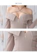 画像7: XSサイズあり【ROBE de FLEURS Glossy/ローブ・ド・フルール グロッシー】フロントジッパー/ オフショルダー/ リブニット/ 袖あり/ 長袖/ シンプル/ ワンカラー/ ストレッチ/ タイト/ ミニドレス/ キャバドレス[OF2]