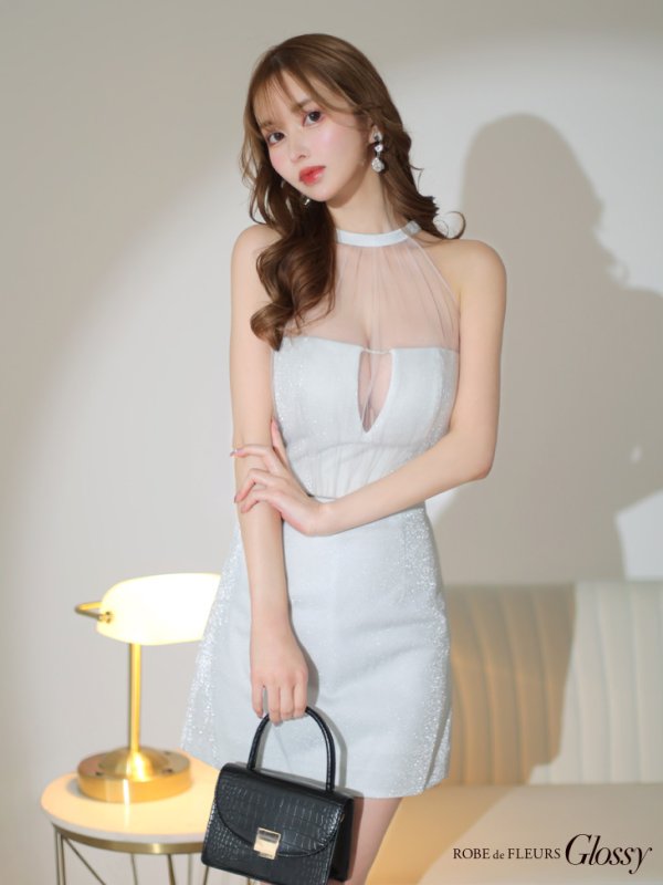 ホワイト モデル:ゆめ 身長:160cm 着用サイズ:Sサイズ