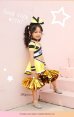画像3: 【即日発送】チアガール/ チアリーダーキッズ女の子用《ハロウィンコスプレ5点セット》【Malymoon/マリームーン】[HC02] (3)
