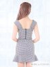 画像13: XSサイズあり【ROBE de FLEURS/ローブドフルール】ツイード/ リボン/ ビジュー/ マーメイド/ フリル/ セットアップ/ ミニドレス/ キャバドレス[OF2]