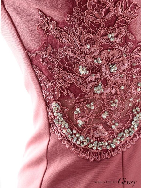 画像22: XSサイズあり【Glossy/グロッシー】ウエストシースルーレース/ ストレッチ/ ビジュー/ キャミソール/ タイト/ ミニドレス/ キャバドレス[OF08]